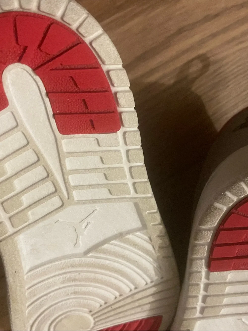 Jordan Kids Sneakers in Black, Gray & Red